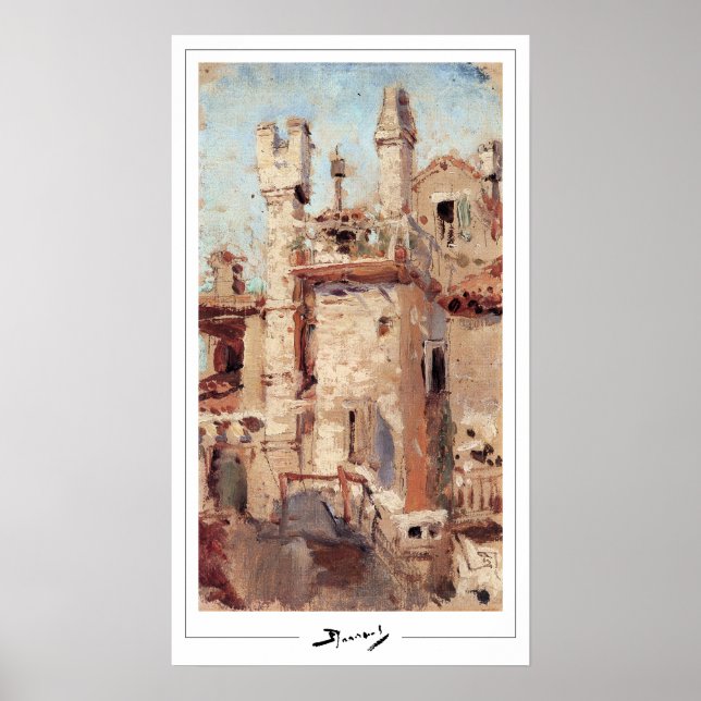 Poster Vasily Polenov Cartaz de Arte Zedign #202 (Frente)
