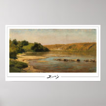 Vasily Polenov Cartaz de Arte Zedign #294