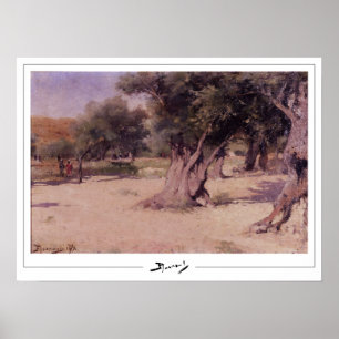 Poster Vasily Polenov Cartaz de Arte Zedign #53