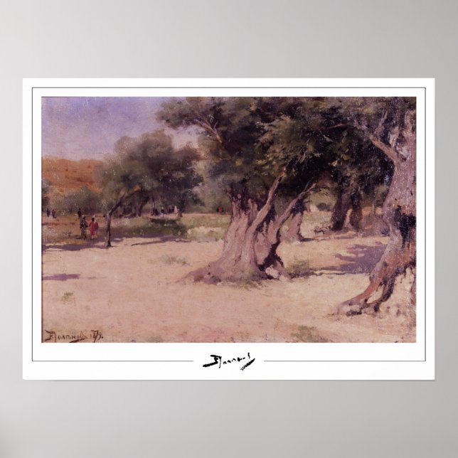 Poster Vasily Polenov Cartaz de Arte Zedign #53 (Frente)
