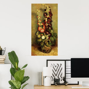 Poster Vaso com Malvas por Vincent van Gogh