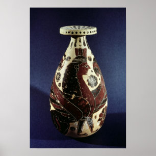 Pôster Vaso de estilo proto-corintiano com esfinge