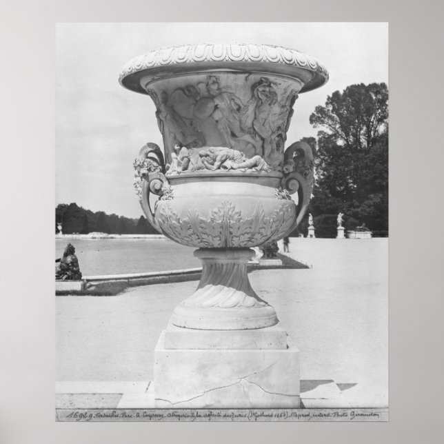 Pôster Vaso monumental, alegoria da derrota dos turcos (Frente)