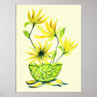 Poster Vaso Preguiçoso