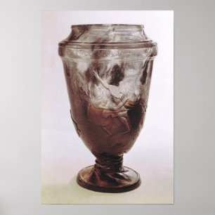 Poster Vaso que descreve Orpheus e Eurídice