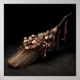 Poster Vassoura Decorativa