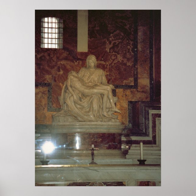 Poster Vaticano, Pieta por Michelangelo (Frente)