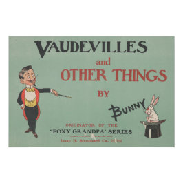 Pôster Vaudeville e outras coisas por Rupert Bunny