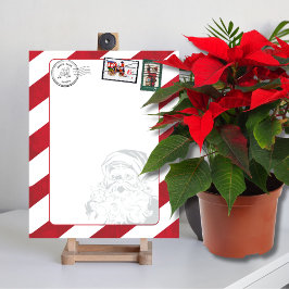Poster Vazio Crie o seu próprio Papai noel do polo norte