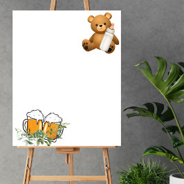 Poster Vazio Crie Seu Próprio Bebê Está Criando Tema