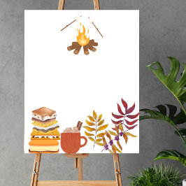 Poster Vazio Crie Seu Próprio Cacau Quente Mais Divertido