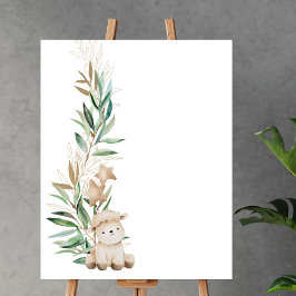 Poster Vazio Crie Sua Própria Lamparinha Doce Verde