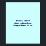 Poster Vazio de 20" X 24" adicione sua imagem e texto<br><div class="desc">Vazio de 20" X 24" adicione sua imagem e texto</div>