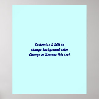 Poster Vazio de 20" X 24" adicione sua imagem e texto