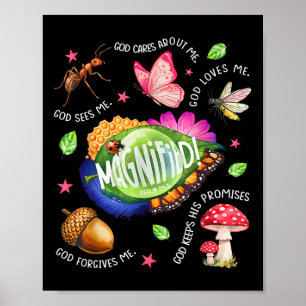 Poster Vbs 2025 Aventura dos Insetos Mais Pequenos Magnif