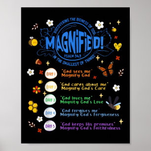 Poster Vbs 2025 Menores Insetos Magníficos Adventure Vbs