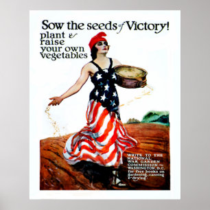 Poster Vedar as Sementes da Vitória (restaurado)