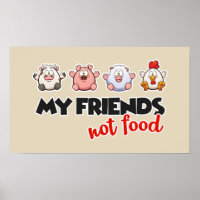 Poster vegan