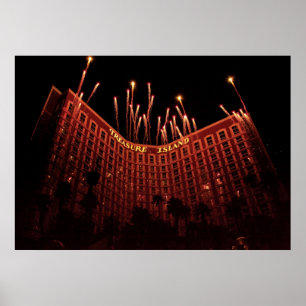 Pôster Vegas - Ilha do Tesouro