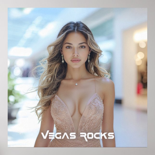 POSTER VEGAS ROCKS (Frente)