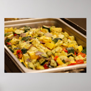 Pôster Vegetais cozinhados
