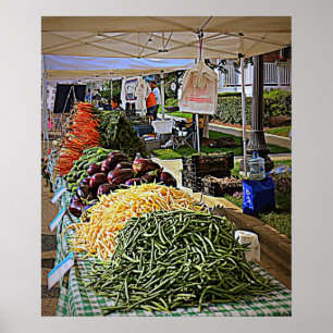 Pôster Vegetais e mais vegetais