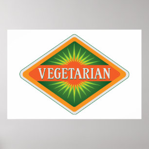 Pôster Vegetarian