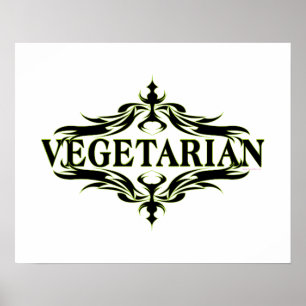 Pôster Vegetariana