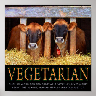 Poster Vegetariana!