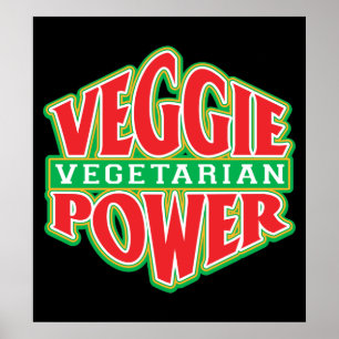 Pôster Veggie Power