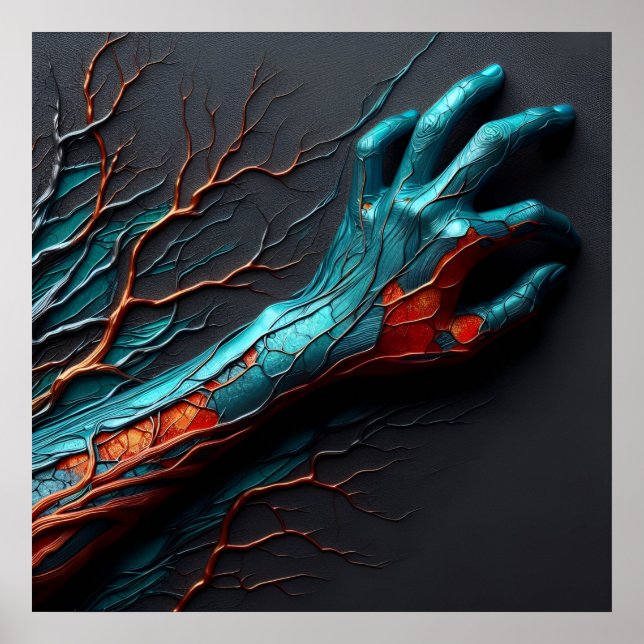 Poster Veias de Resiliência - AI Fora dos Limites (Frente)