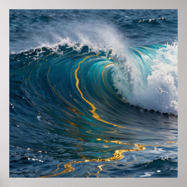 Poster Veias Marinhas Celestiais (Frente)