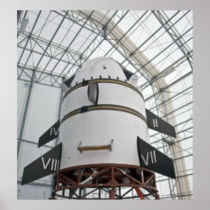 Pôster Veículo máximo do sistema do aborto do lançamen