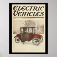 Veículos Elétricos Automóveis Vintage