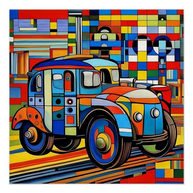 Pôster Veículos sobre rodas 3 (Frente)