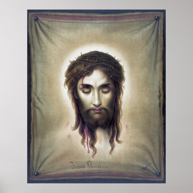 POSTER VEIL DA VERÔNICA - JESUS CHRISTUS - 1876 (Frente)