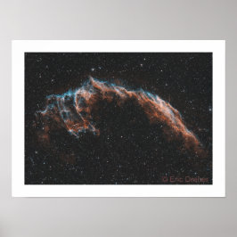 Poster Veil Nebula - NGC 6992 - Eric Dreher
