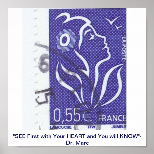 POSTER VEJA COM O CORAÇÃO (Frente)