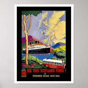 Poster Veja este Scotland primeiro!