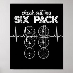 Poster Veja Meu Ajustado De Gym Engraçado Com O Piloto De