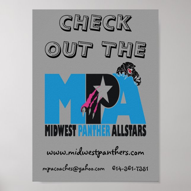 Pôster Veja o MPA (Frente)