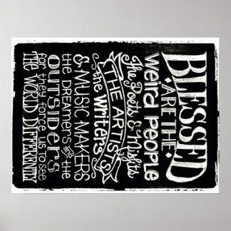 Poster Veja o mundo de forma diferente