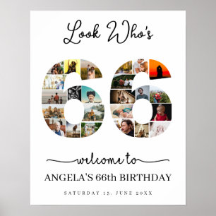 Poster veja quem é o sinal do 66 Photo Collage
