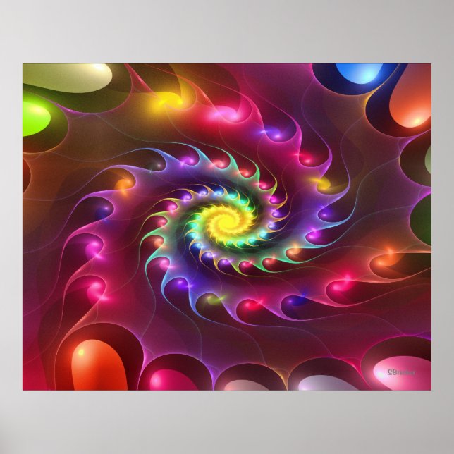 Pôster 'Vejo Tempo...' (Frente)