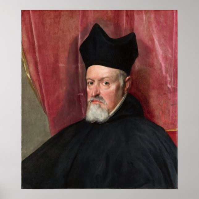 Poster Velázquez - Archbishop Fernando De Valdus 1640 (Frente)