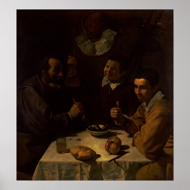 Poster Velázquez - Breakfast (Frente)