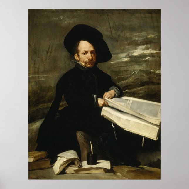 Poster Velázquez - Jester De Acedo Primo 1635 (Frente)