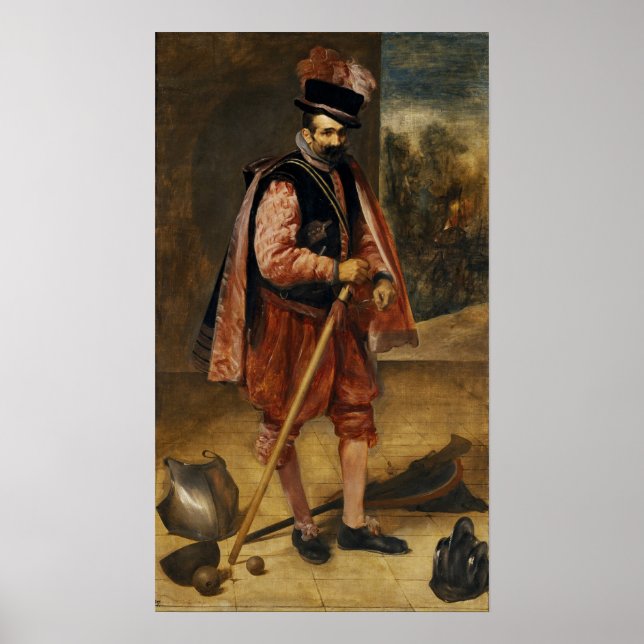 Poster Velázquez - O Bobo da Corte Chamado 'Juan de Áustr (Frente)