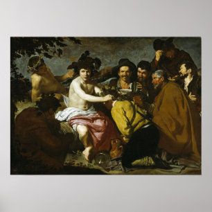 Poster Velázquez - O Triunfo De Baco 1628
