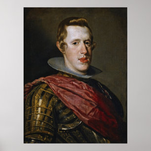 Poster Velázquez - Philip IV 1626